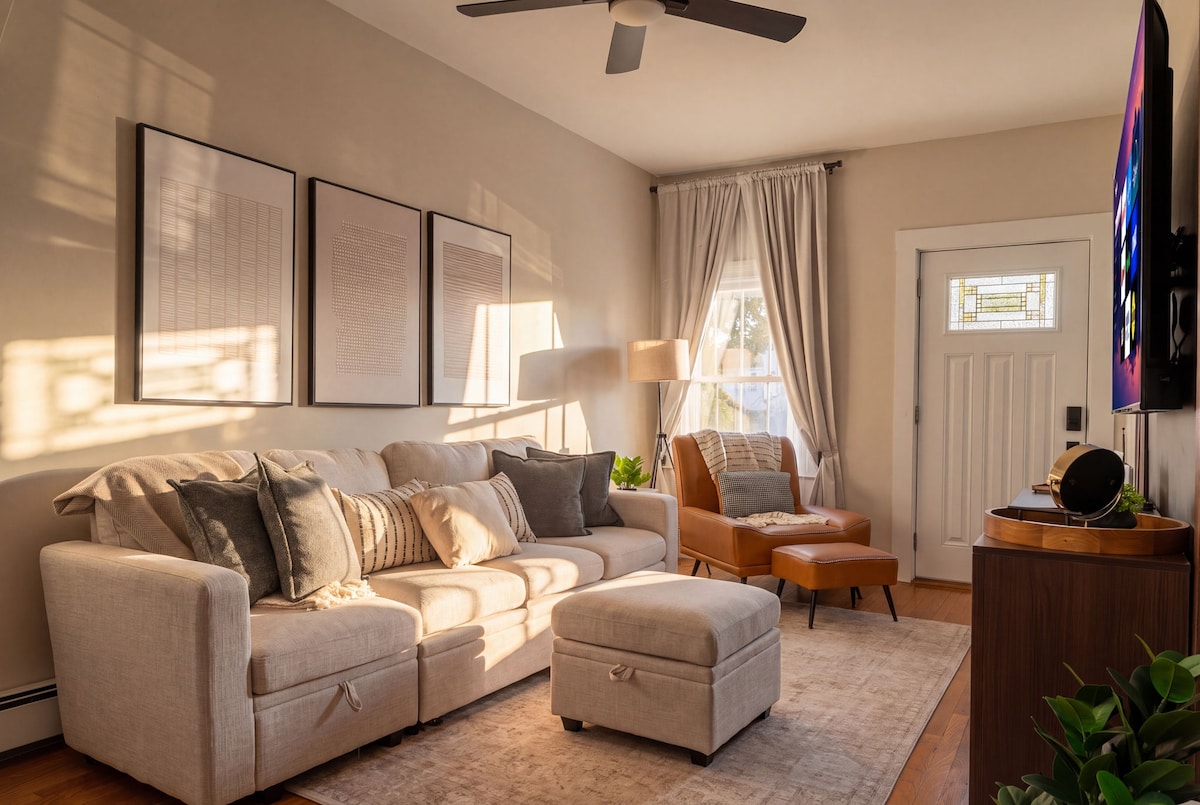 The Cambridge Five — client's design, setup by EHP. Photography courtesy of R&R Premier Stays.