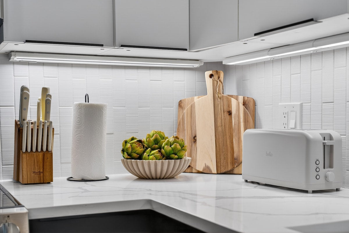 Somerville Modern Condo — design by Heather, setup by EHP. Photography courtesy of Executive Haven.