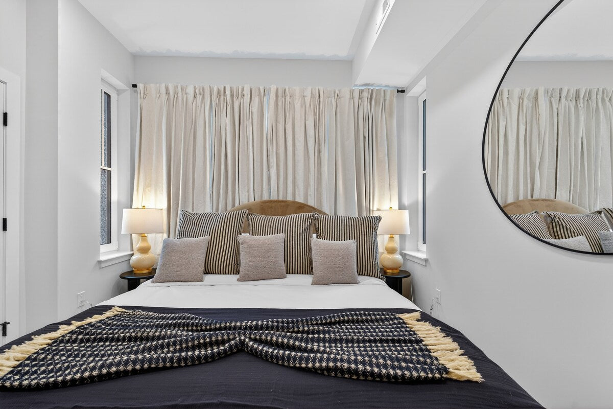 Somerville Modern Condo — design by Heather, setup by EHP. Photography courtesy of Executive Haven.