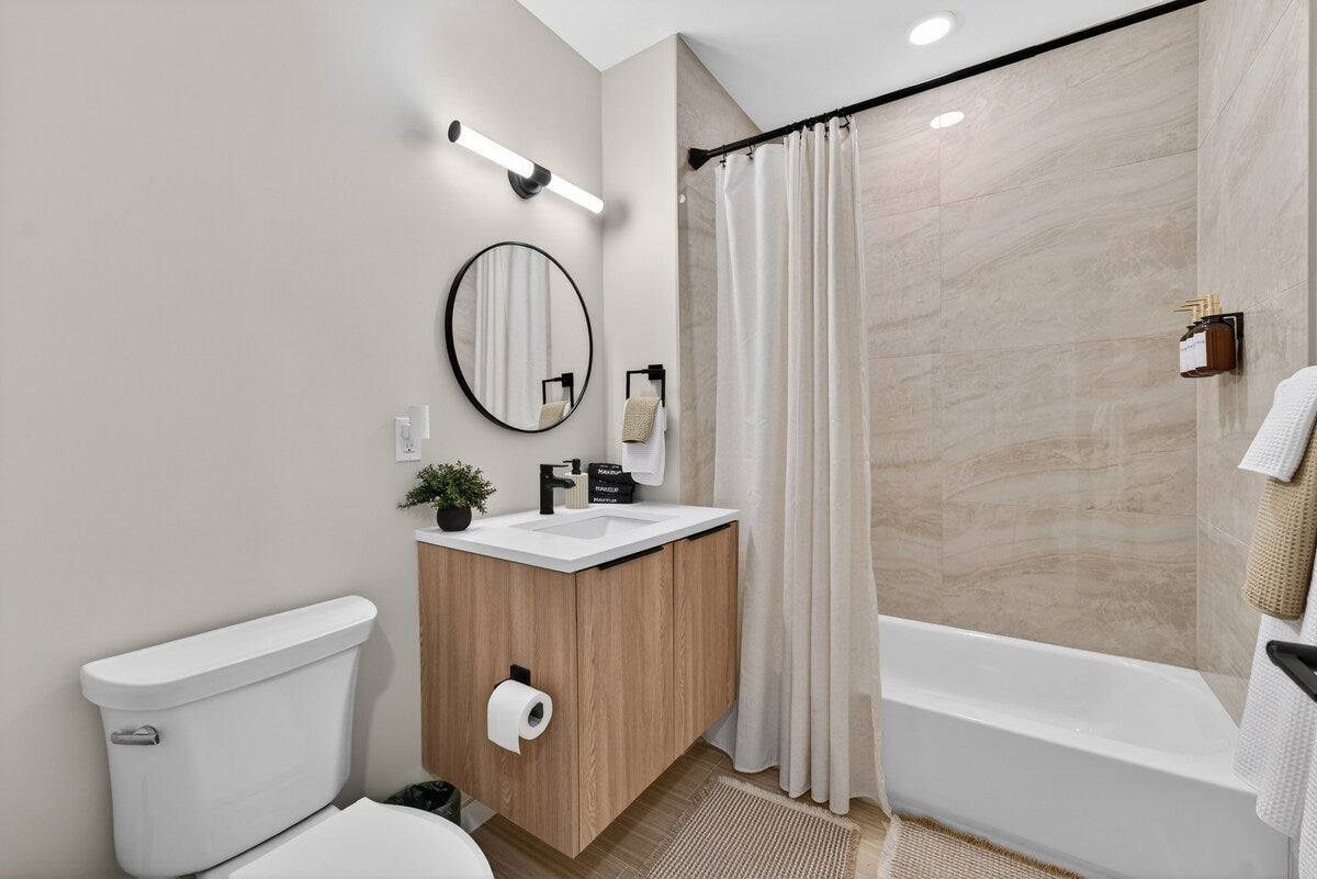 Somerville Modern Condo — design by Heather, setup by EHP. Photography courtesy of Executive Haven.