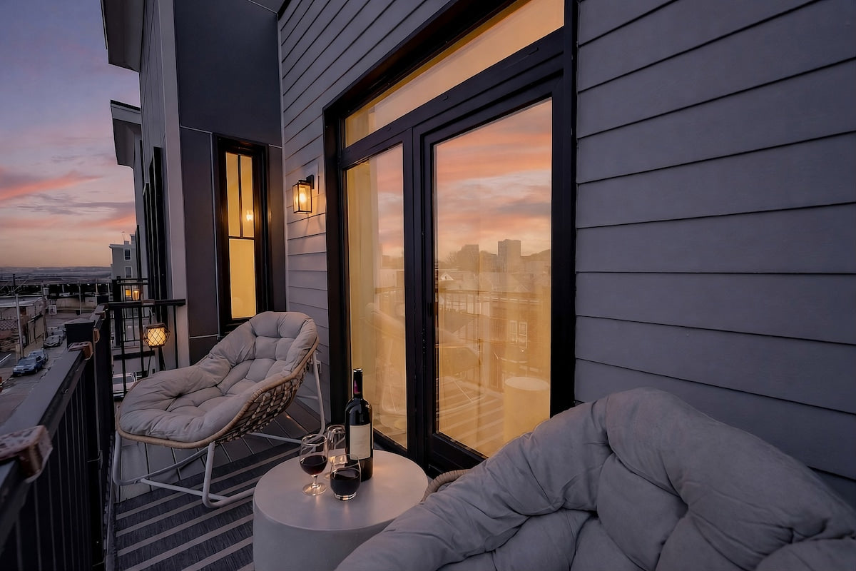 Somerville duplex — styled interior