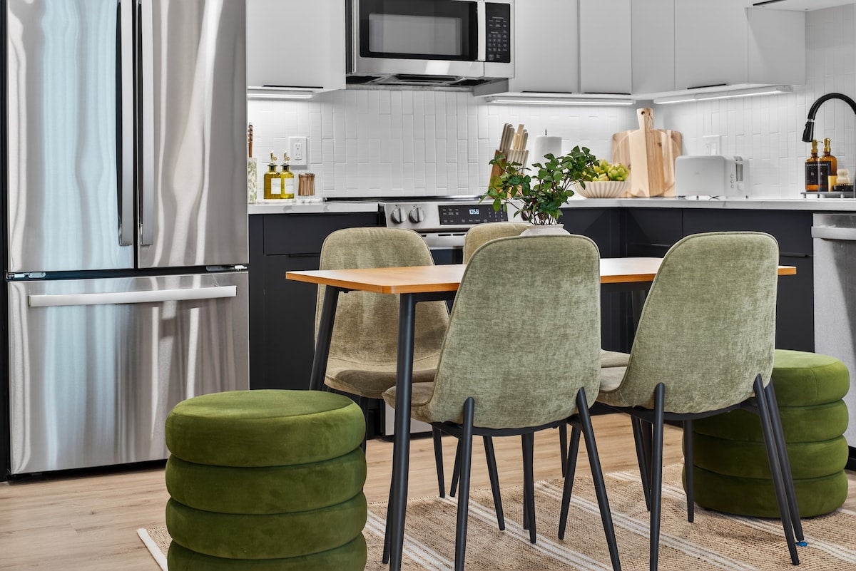 Somerville duplex — dining area