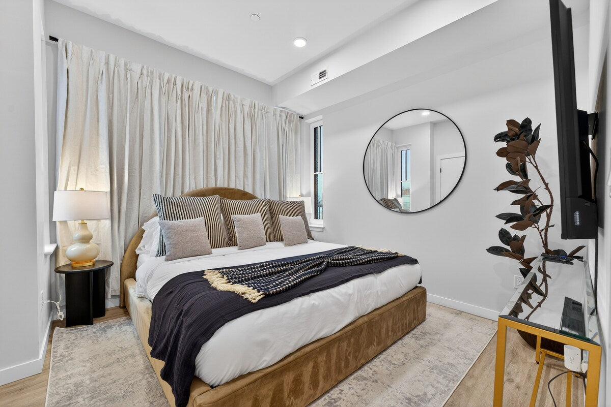 Somerville duplex — bedroom