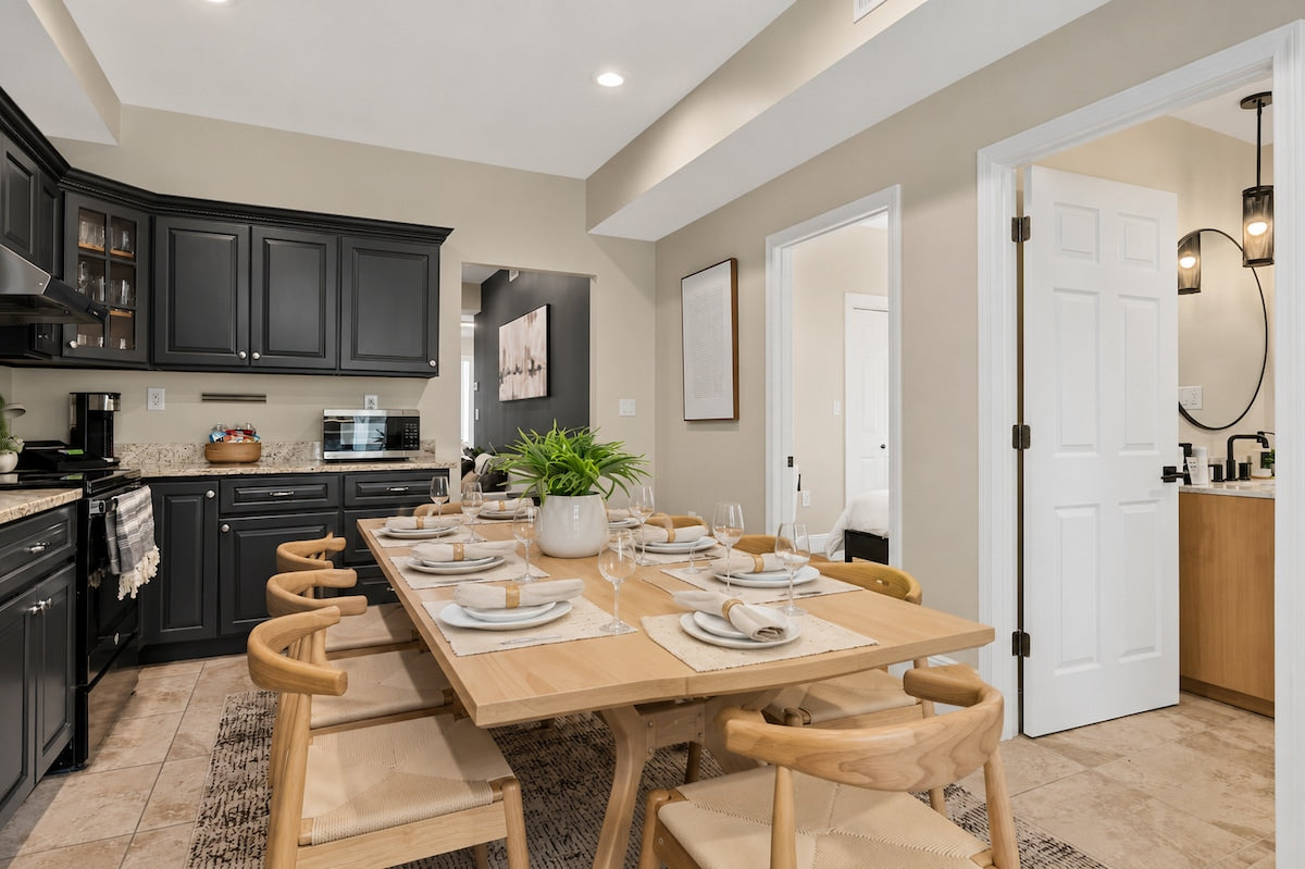 Cambridge apartment — kitchen